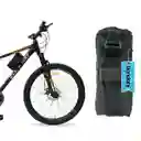 Porta Botella Caramañola Para Bicicleta Impermeable Negro 