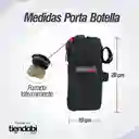 Porta Botella Caramañola Para Bicicleta Impermeable Negro 