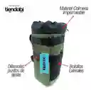 Porta Botella Caramañola Para Bicicleta Impermeable Verde Militar 