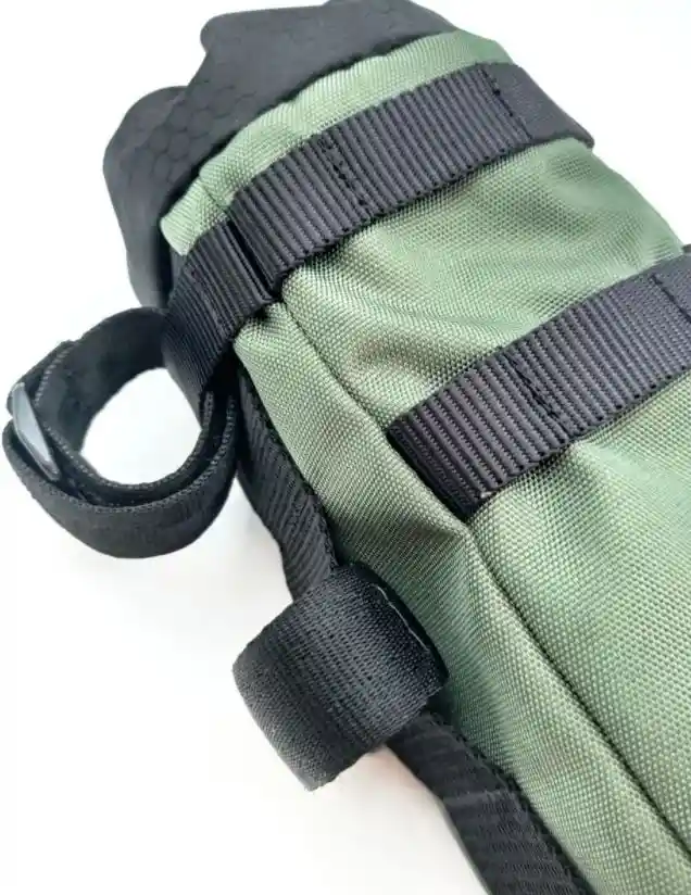 Porta Botella Caramañola Para Bicicleta Impermeable Verde Militar 