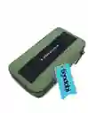 Estuche Porta Celular Brazalete Impermeable Verde Militar 