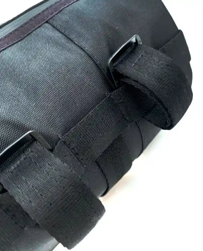 Estuche Alforja Impermeable De Manubrio Para Bicicleta Negro 