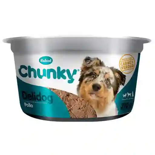 Chunky Alimento para Perro Adulto con Sabor a Pollo Delidog 
