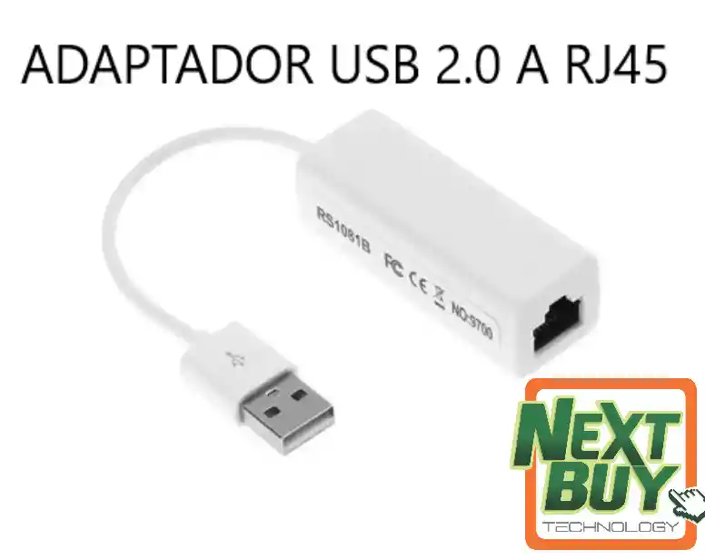 Adaptador Usb A Rj45 2.0