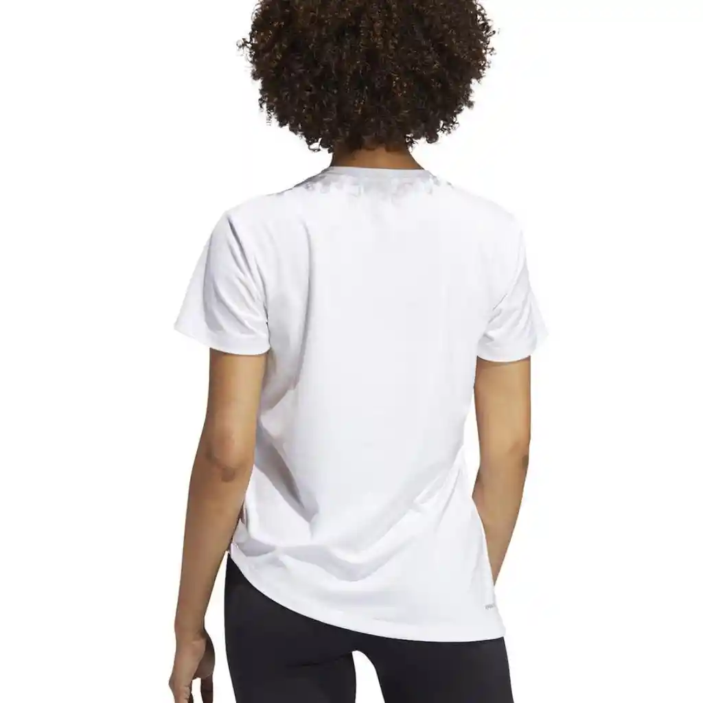 Talla Xs ,m - Camiseta Mujer Adidas Badge Of Sport Blanco