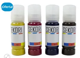 Epson Tinta Sublimación Premium Sekori Para Kit X 4 Botellas De 70 Ml
