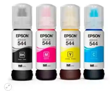 Epson Tinta Original Para . 544 Botellas X 65 Ml Para Modelos L1110 . 3110