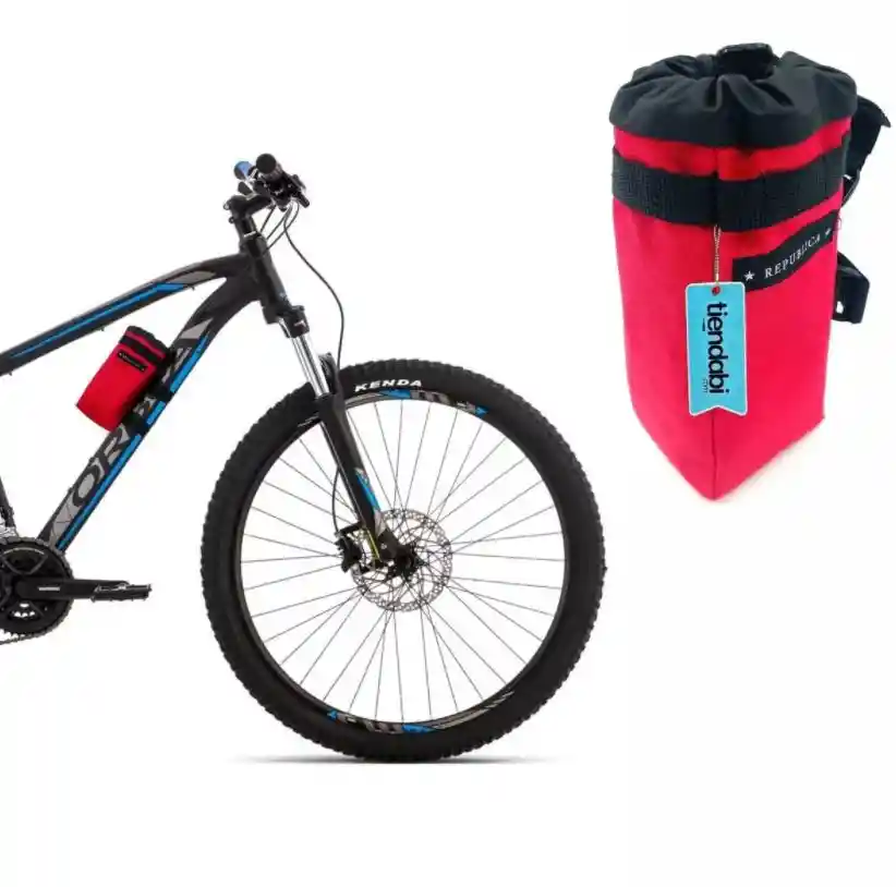  Porta Botella Caramañola Soporte Para Bicicleta Rojo 