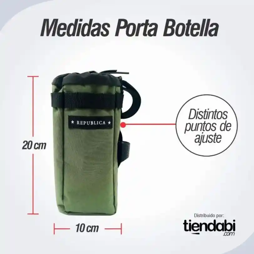 Porta Botella Caramañola Soporte Para Bicicleta Verde 