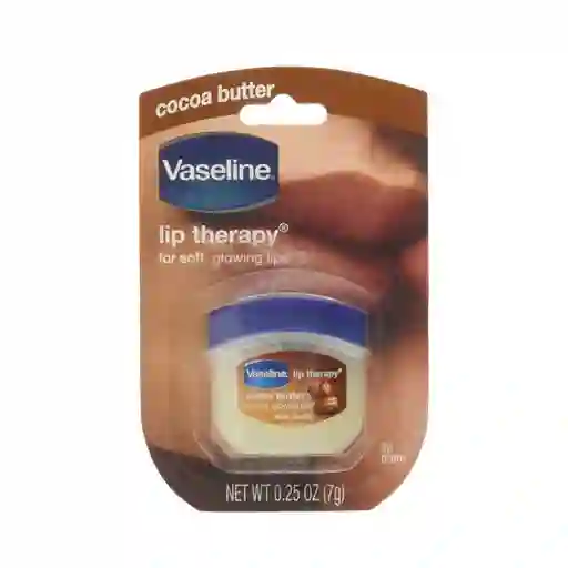 Vaselina Para Labios Lip Therapy De Vaseline Cocoa Butter Made In The Usa 0,25 Oz (7g)