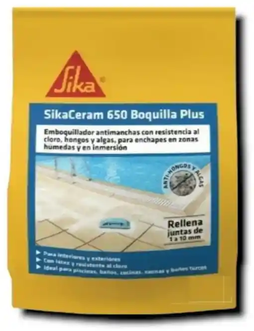 Sikaceram 650 Boquilla Plus Para Piscinas Baños Cocinas