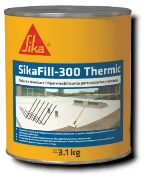 Sikafill 300 Thermic Aislador Termico E Impermeabilizante