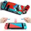 Nintendo Switch Carcasa Acrilico Protector Rigido + Vidrio.