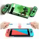 Nintendo Switch Carcasa Acrilico Protector Rigido + Vidrio.