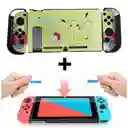 Nintendo Switch Carcasa Acrilico Protector Rigido + Vidrio.