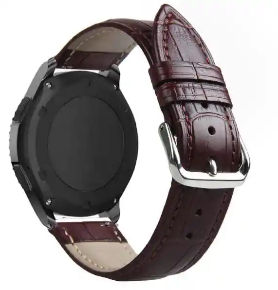 Correa Pulsera Banda Cuero Samsung Galaxy Watch 46mm - CAFE CON RELIEVE