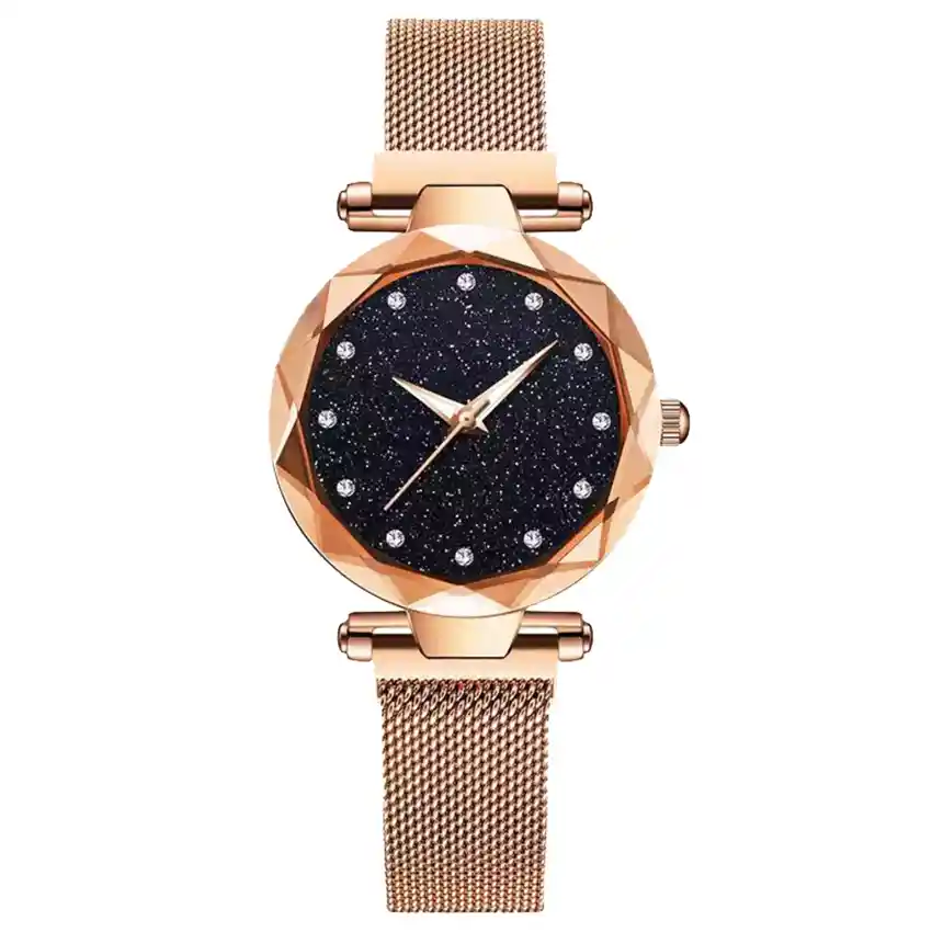 Reloj De Lujo Con Hebilla Magnética Para Mujer