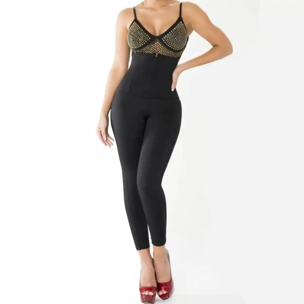  Leggings Con Cinturilla Control De Abdomen y levanta cola Talla XS