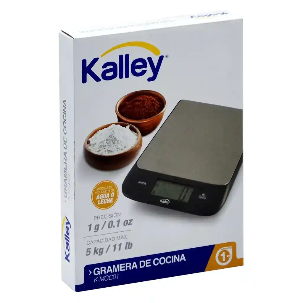 Kalley Bascula Gramera De Cocina Digital K-Mgc01