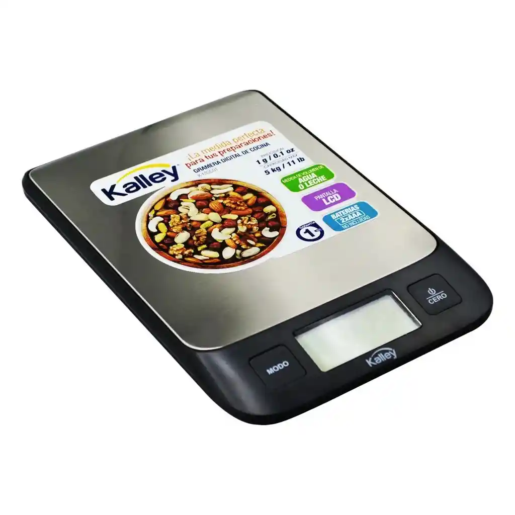 Kalley Bascula Gramera De Cocina Digital K-Mgc01