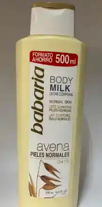 LECHE CORPORAL AVENA