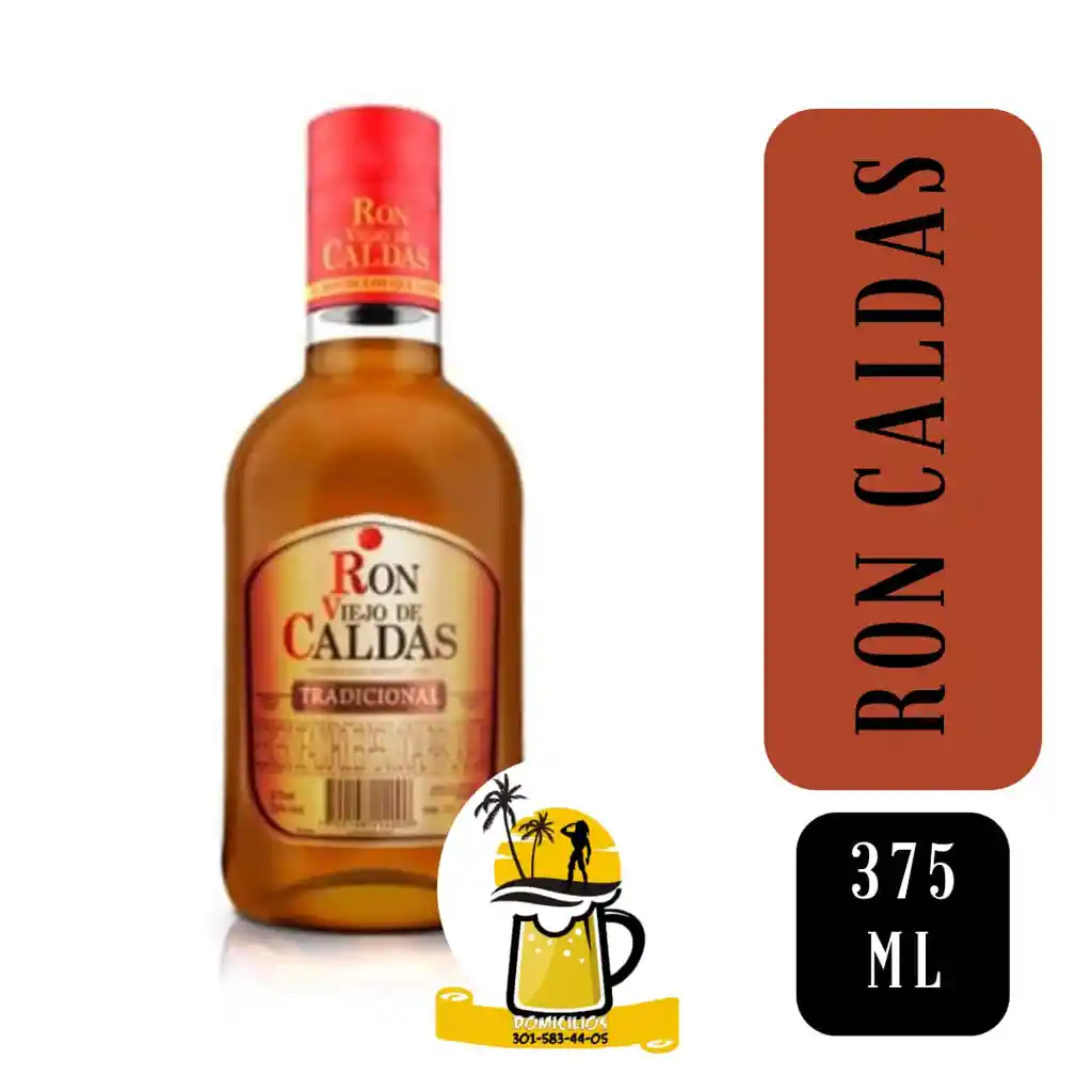 Ron Viejo De Caldas Tradicional 375 Ml 
