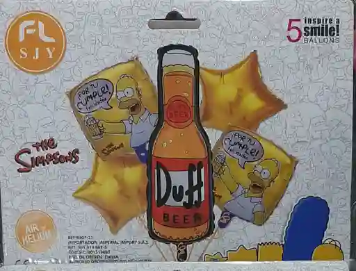 Decoracion De Cumpleños Homero Cerveza Duff