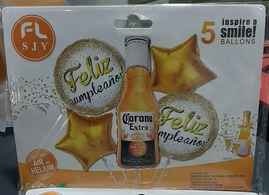 Globos De Decoracion Cerveza Corona