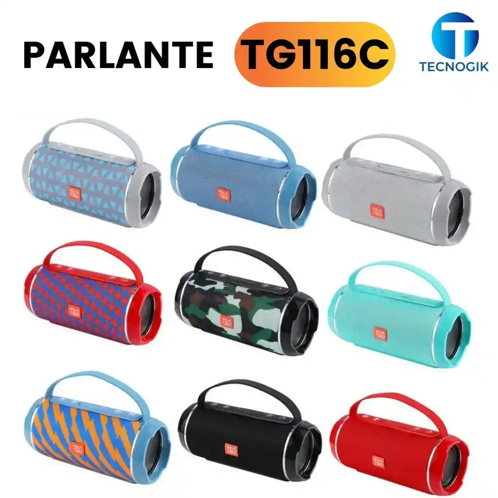  PARLANTE BLUETOOTH T&G 116C