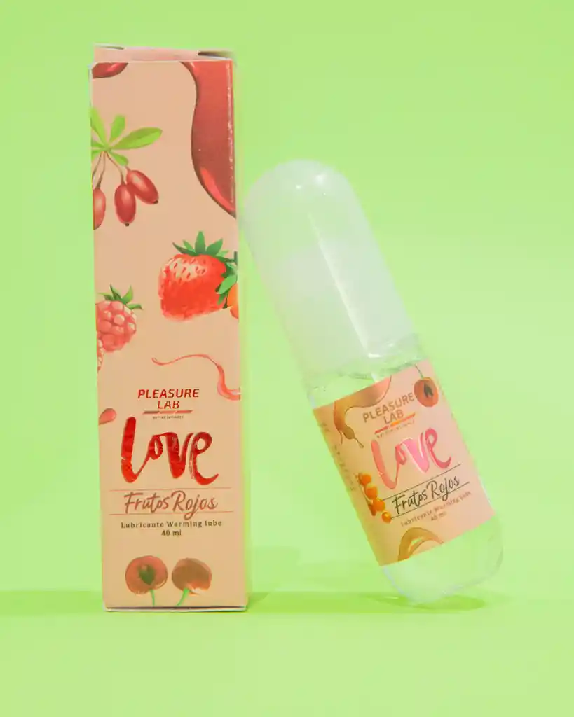 LUBRICANTE CALIENTE FRUTOS ROJOS