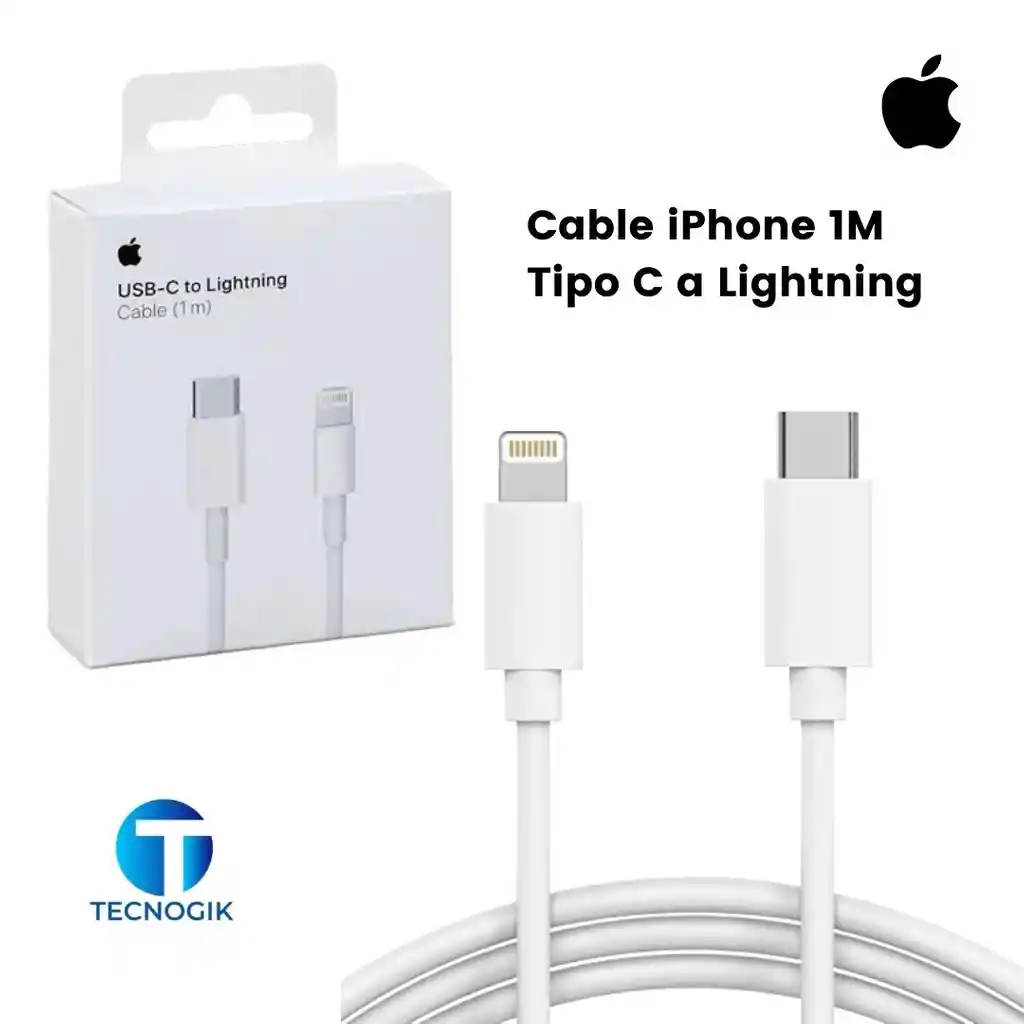 Cable Para Iphone Tipo C A Lightning