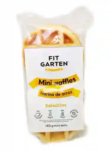 Fit Garten Mini Waffle 140Gr () Harina De Arroz