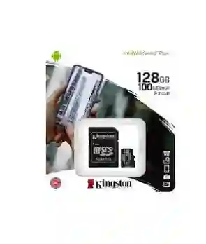 Memoria Micro Sd Kingston 128gb Canvas Plus Clase 10 100mbs A1