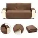 Mueble Protector Para Sofa 2 Puestos Cafe - Beige