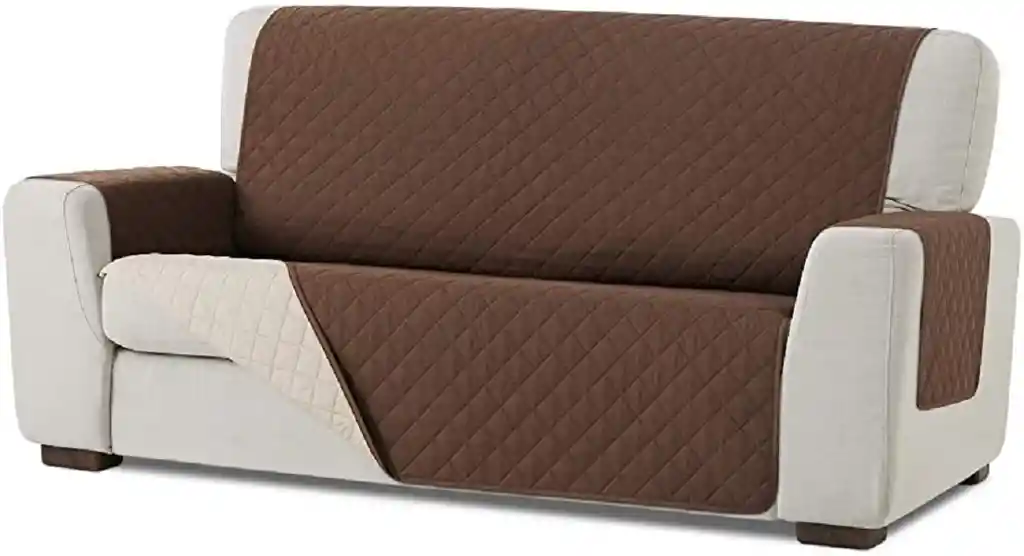 Mueble Protector Para Sofa 2 Puestos Cafe - Beige