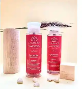AGUA MICELAR LYCHEES Y CBD