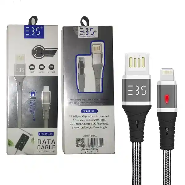 Usb A Lightning Iphone Carga Rápida Inteligente Cable De Datos