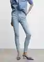 Pantalón Jean Soho Tejano Claro Talla 32 Mujer Mango