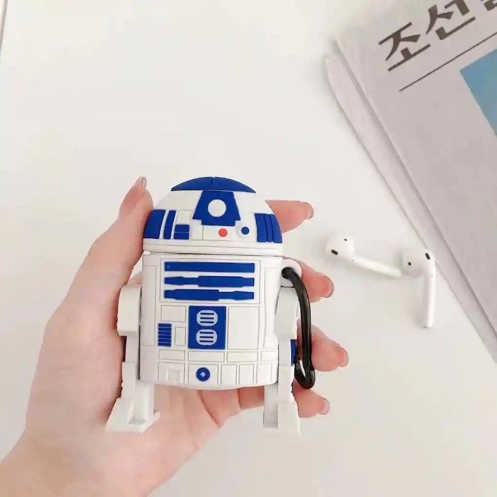 Airpods Funda Para 1/2 Gen. Diseño R2D2