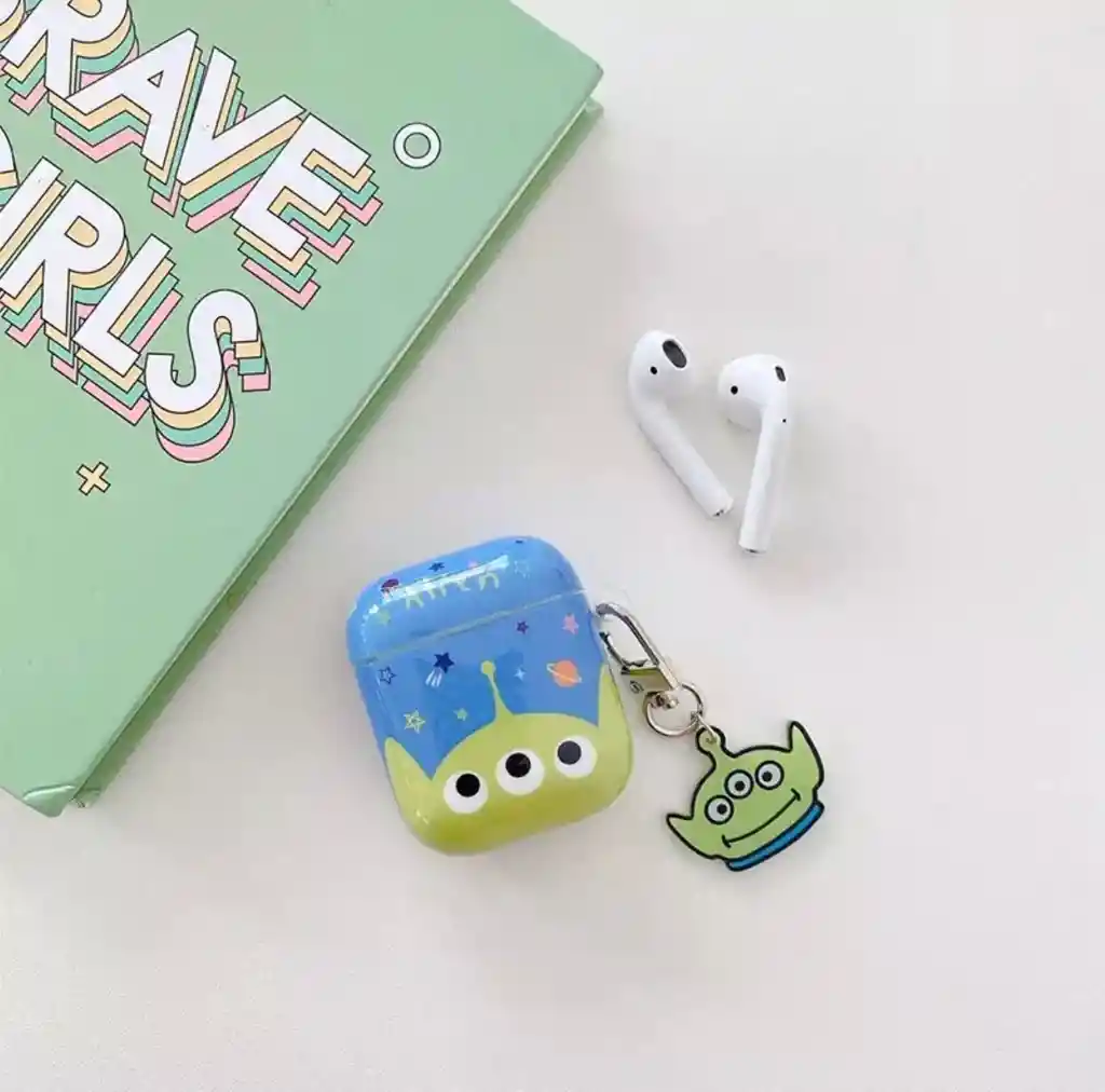 Airpods Funda Para 1/2 Gen. Diseño Marciano Toy Story