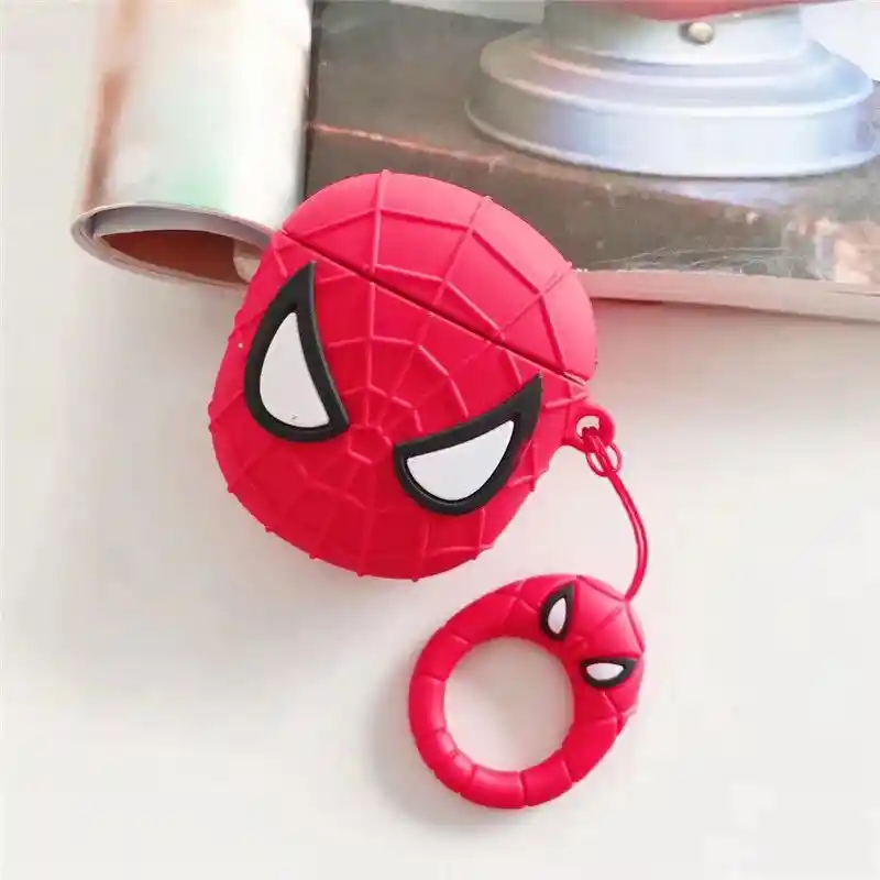 Airpods Funda Para 1/2 Gen. Diseño Spiderman