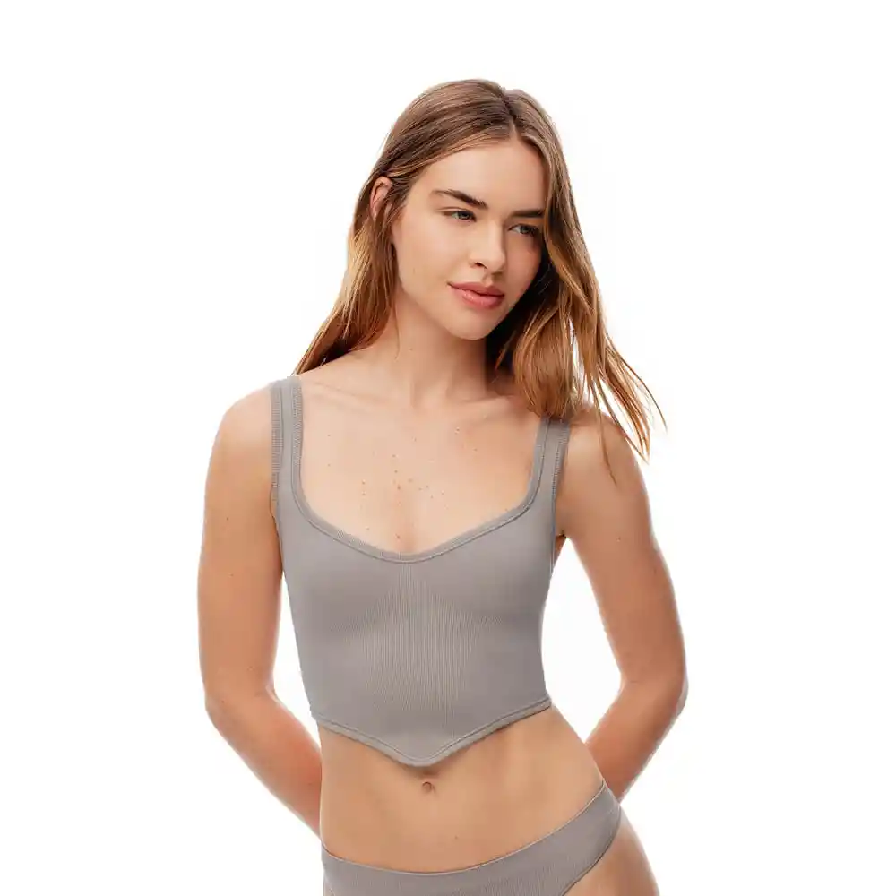 Camiseta Sin Mangas Tejido Seamless Luxad T-shirt Gef Talla S