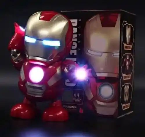 Figura Robot Bailarín Iron Man