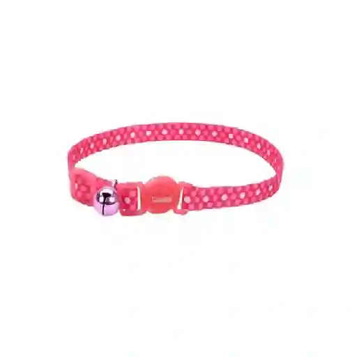 Collar Fashion Fucsia Puntos