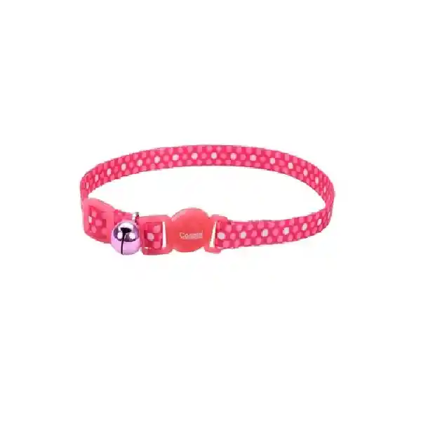 Collar Fashion Fucsia Puntos