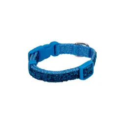 Collar Perro Lil Brillante Azul