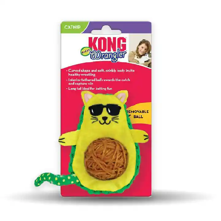  JUGUETE GATO KONG WRANGLER AGUACATE