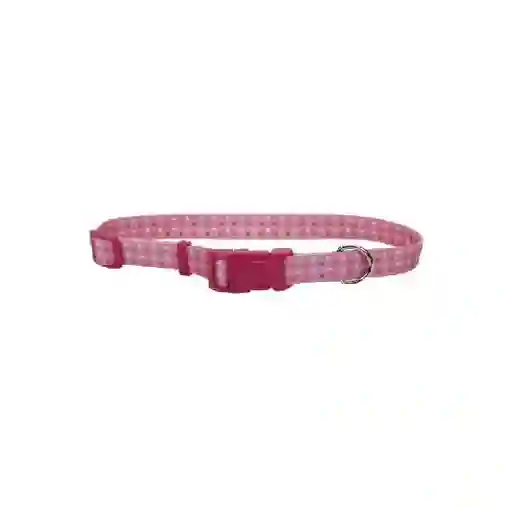 Collar Styles Rosado Puntos Medium