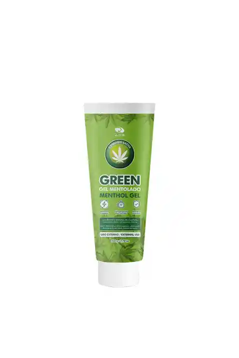 gel mentolado Green x 220 gr colapsible