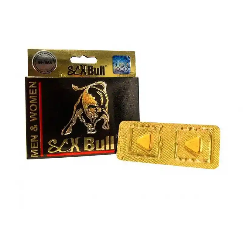 Pastilla Scx Bull Para Hombre Y Mujer X 2unid